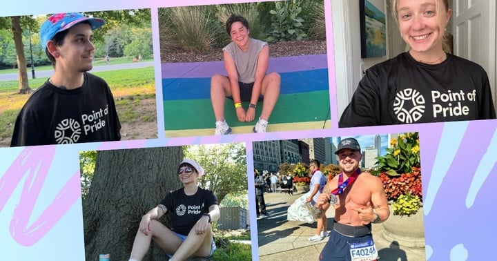 Collage of athletes