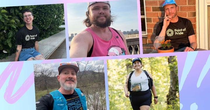 Collage of athletes