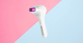 IPL device on a pink and blue background