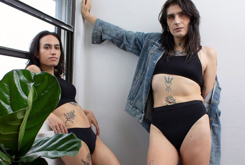 Models wearing hipster gaffs