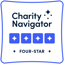 Charity Navigator four-star rating badge