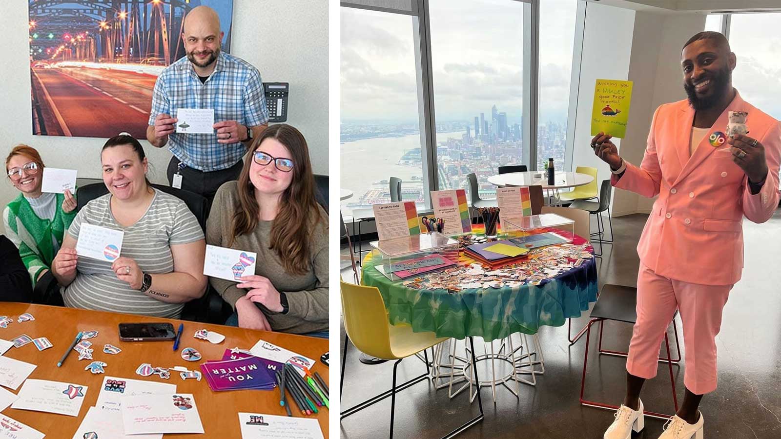 Volunteers hosting letter-writing events for Point of Pride