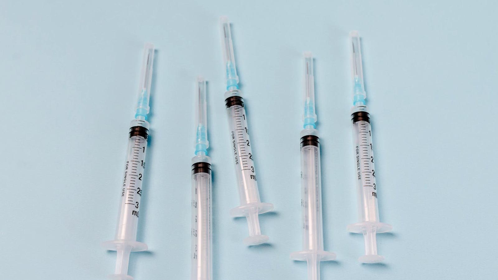 HRT needles and syringes