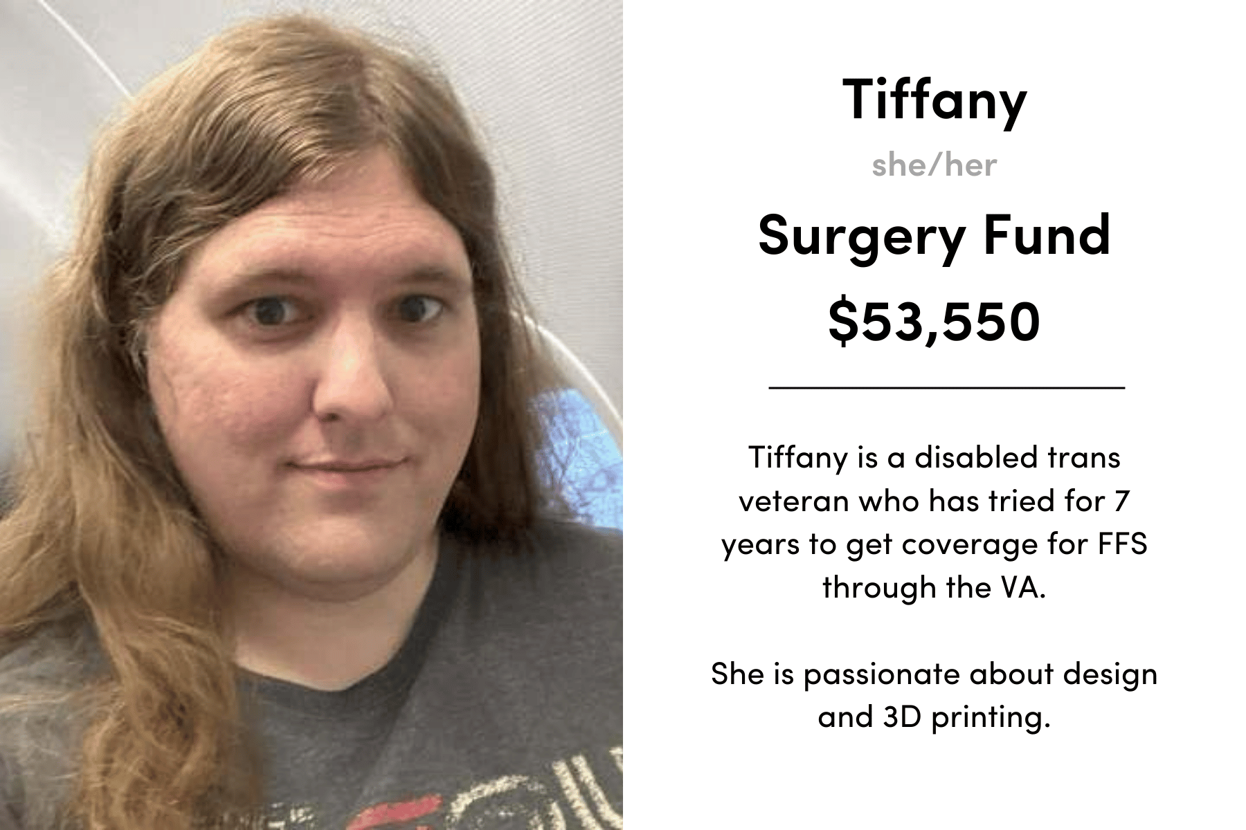 Surgery Fund: Tiffany